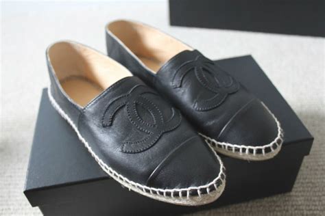 chanel shoes espadrilles fake|Chanel shoes denim espadrilles.